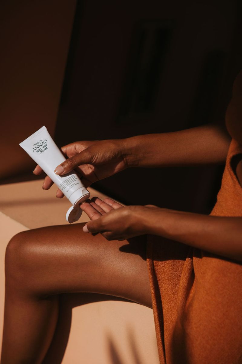 Annas Wild Yam Creme Original - Bio-Wild-Yam-Wurzelcreme Für Damen, Hormonbalance & Wechseljahre, 3x Packung