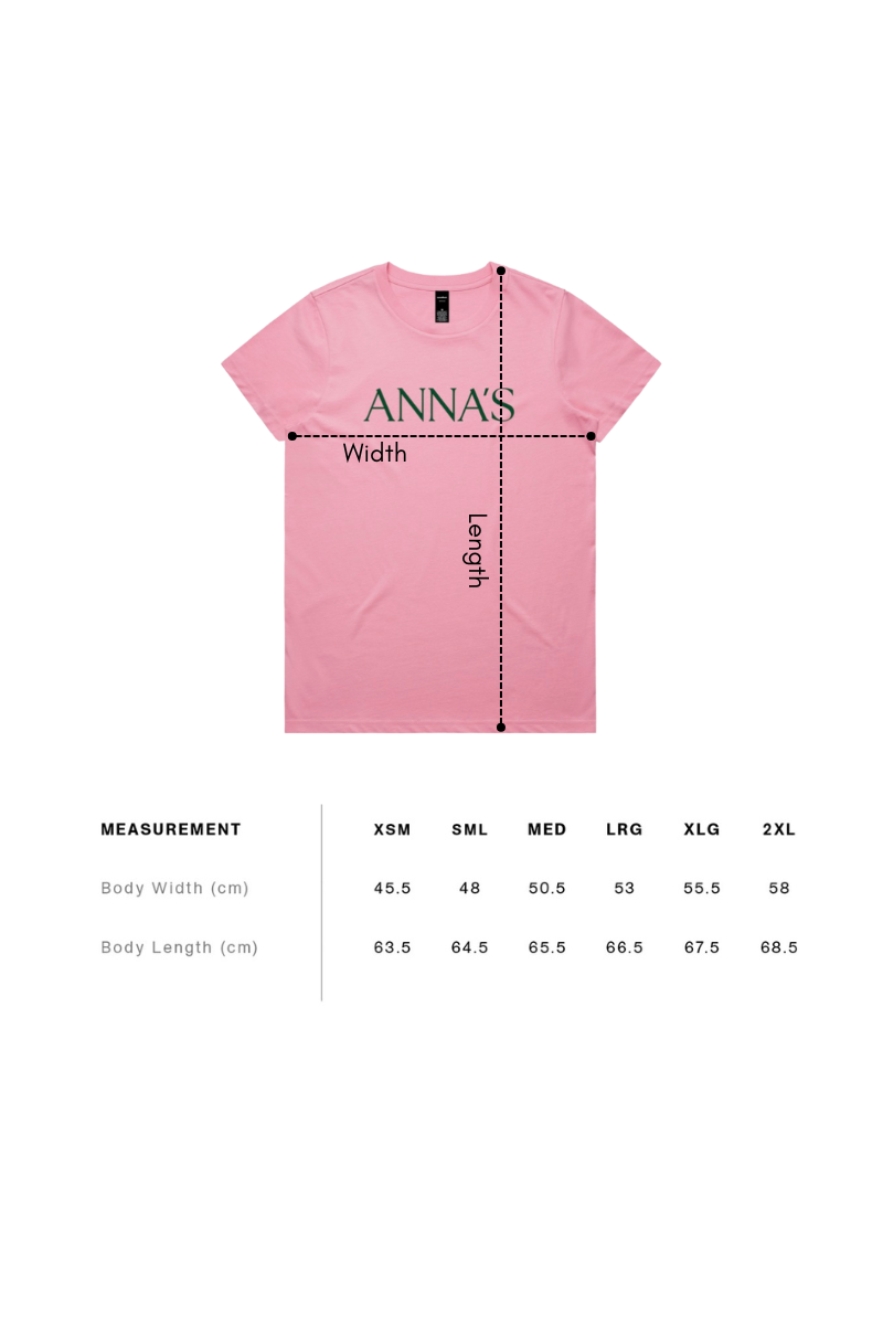 ANNA'S T-Shirt (multiple colours)
